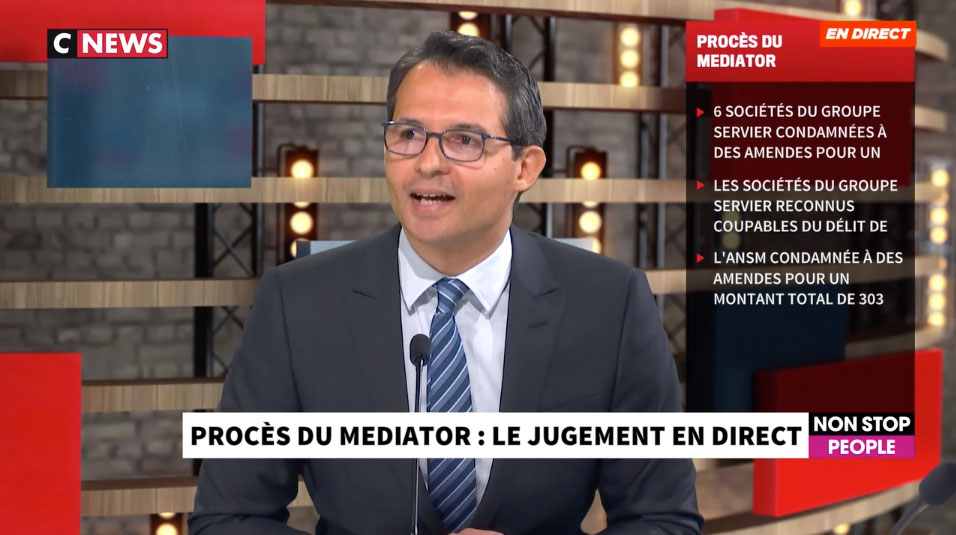 Procès du Médiator : Intervention de Me Omar YAHIA sur CNEWS